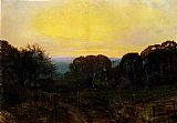 Twilight The Vegetable Garden by John Atkinson Grimshaw